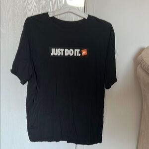 Nike Black T-Shirt with Just Do It Logo
